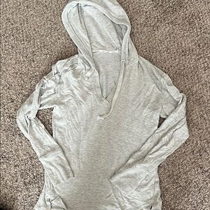 Gray Women's Athleta Hooded Top
